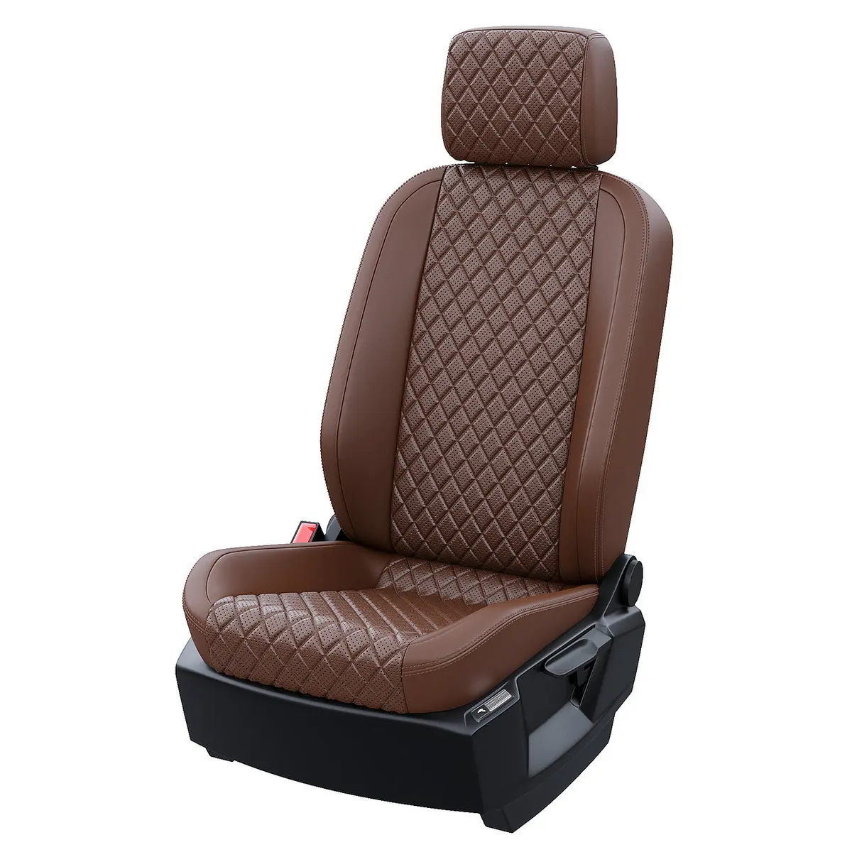 Чехлы на Хонда Цивик 9 2011-2016 Экокожа с ромбом |