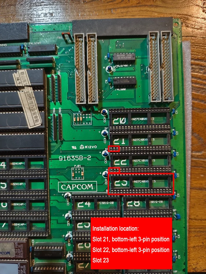Плата модификации CPS1 SF2 16-в-1 ROM для Street Fighter II Champion Edition, аркадная плата PCB, мультигейм-хак, Turbo Rainbow M5, запчасти Jamma (art.: 3920db2ade258) - 3920db2ade258