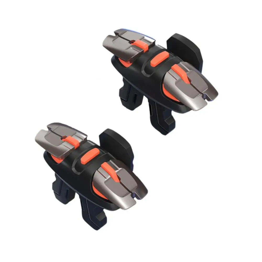 

Mobile Gaming Shooter Controller Aim Button Gaming Triggers Mobile Game Trigger Gamepad Joystick Aim Shooting 1 Pair