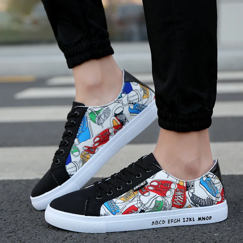 

New Men's Fashion Canvas Shoes Breathable Non-slip All-match Casual Shoes Men's Outdoor Street Sports Dancing Driving Shoes