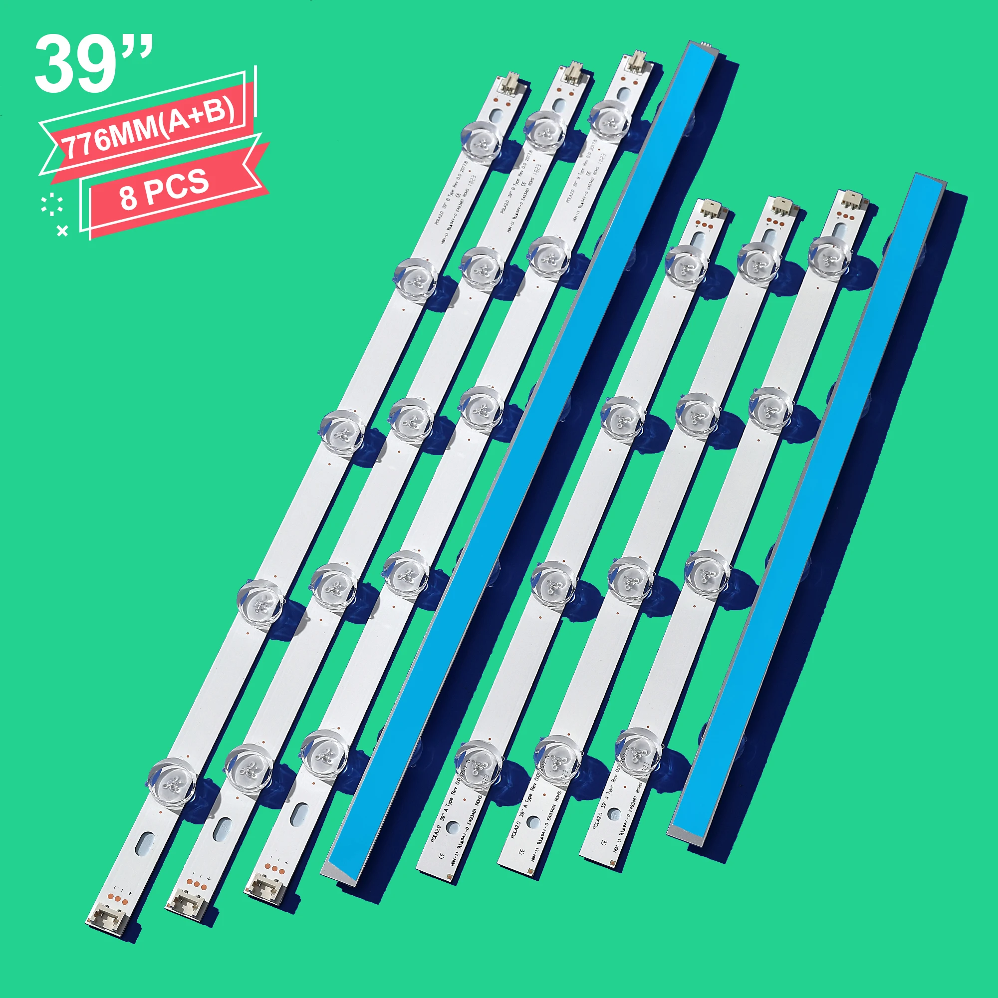 Светодиодная лента для LG lnnotek POLA 2 0 39 "типа A/B Rev 39LN5100 39LN5400 39LA6200 39LN5300 39LN540V 39LA620S
