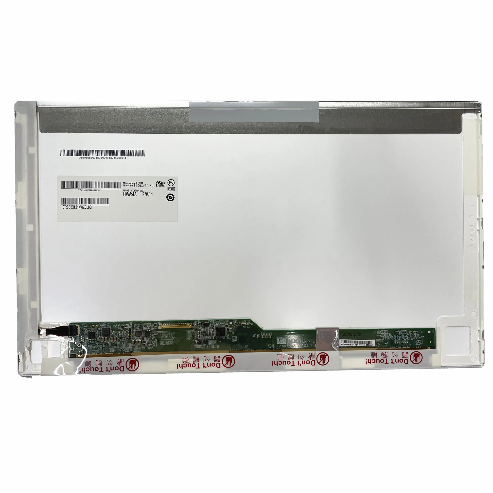 

B156XW02 LP156WH2 LP156WH4-TLN1 TLN2 TLA1 LTN156AT02 LTN156AT05 LTN156AT24 N156B6-L0A L0B BT156GW01 V.4 40 Pins