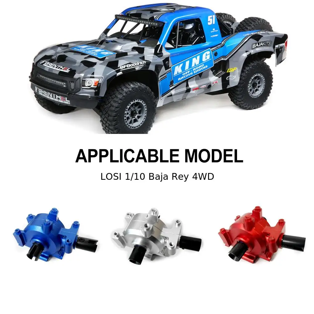 Металлическая коробка передач RCGOFOLLOW Diff для LOSI Baja Rey 4WD