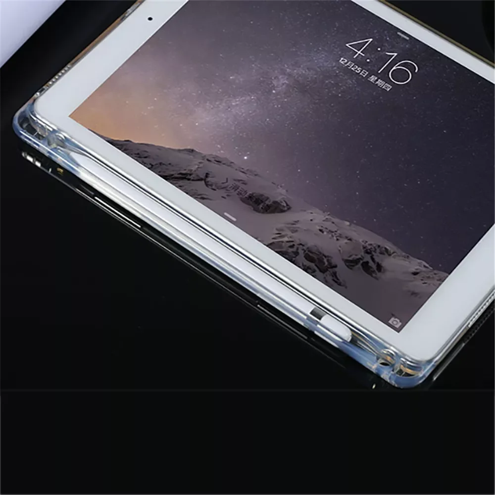 

iPad Mini Air Pro 1 2 3 4 5 6 7 8 7.9 9.7 10.2 10.9 11 12.9 5th 6th 7th 8th 9th Generation Pencil Case Soft Silicon Shell