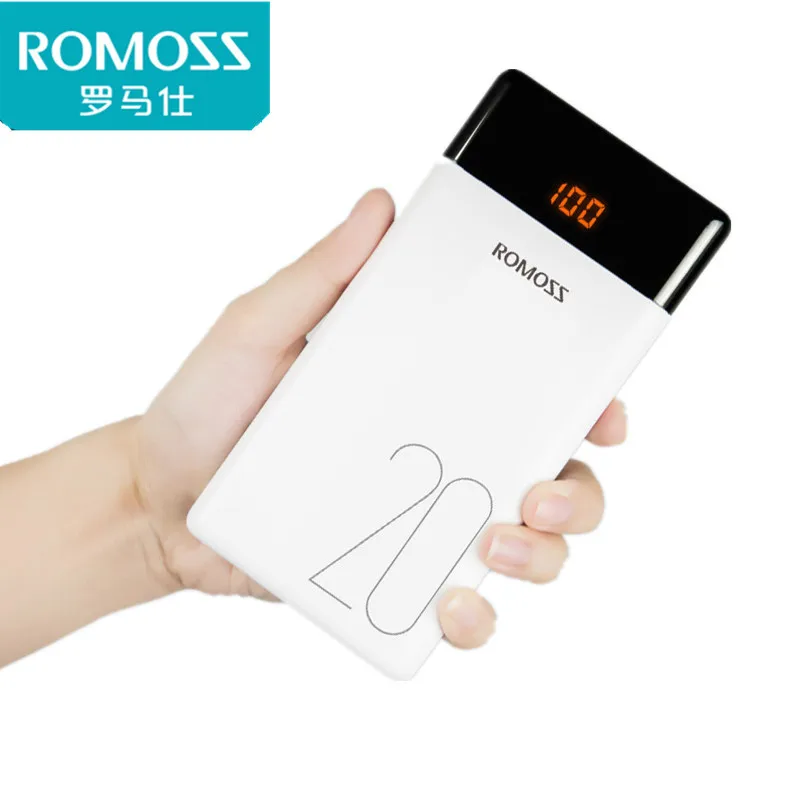 

Romoss/Romoss Mobile Power 20000 MA Lt20 LCD Digital Display Portable Battery for Mobile Phones
