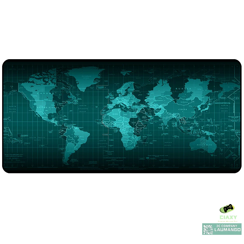 

World Map Gaming Keyboard Mouse Pad Mouse Office Carpet Table Pads Desk Mat Mousepad Gamer Rug Pc Accessories Deskmat Mausepad