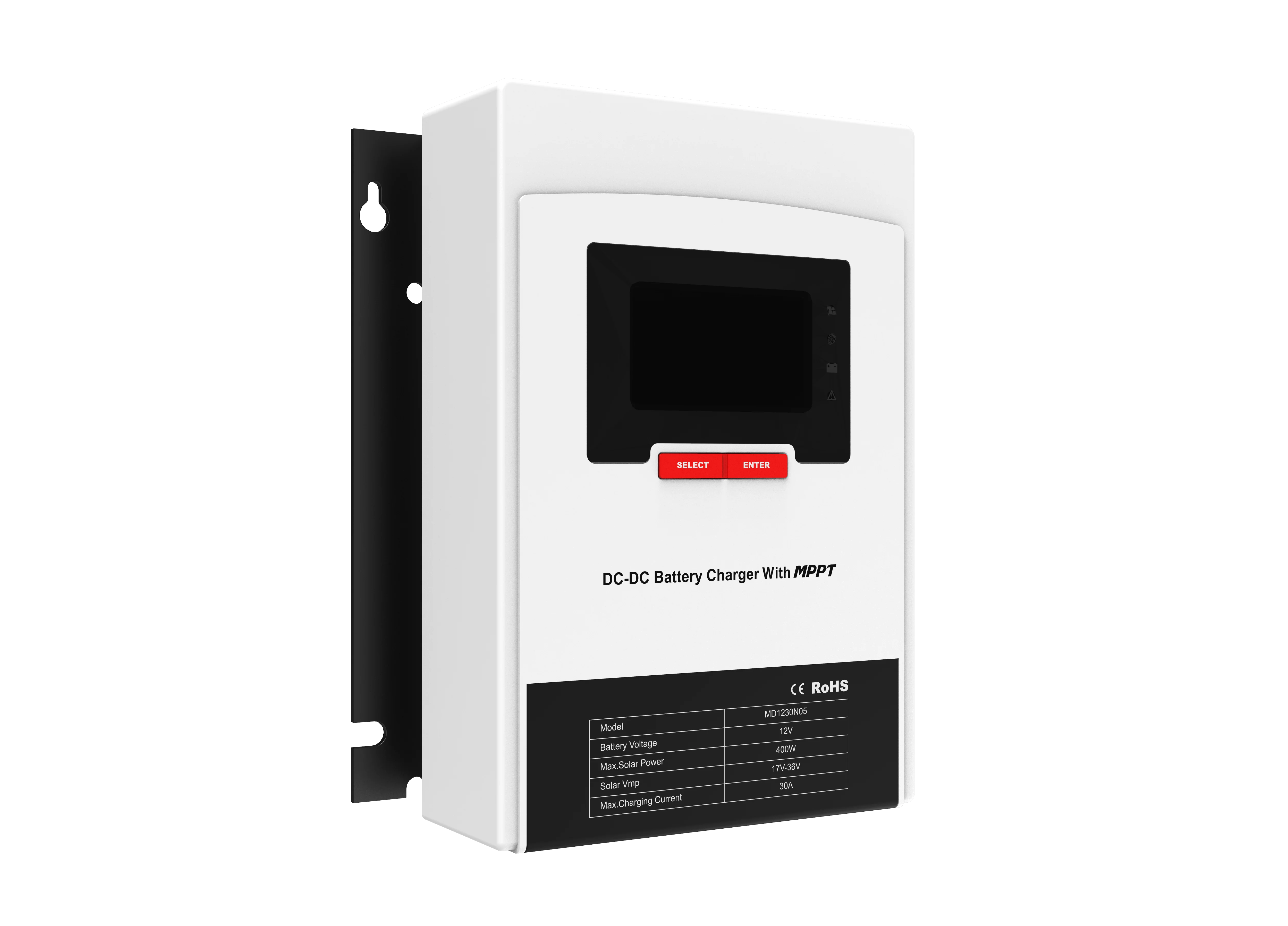 SRNE PV Макс. вход 50 В постоянного тока 12 30 А MPPT Контроллер заряда солнечной панели