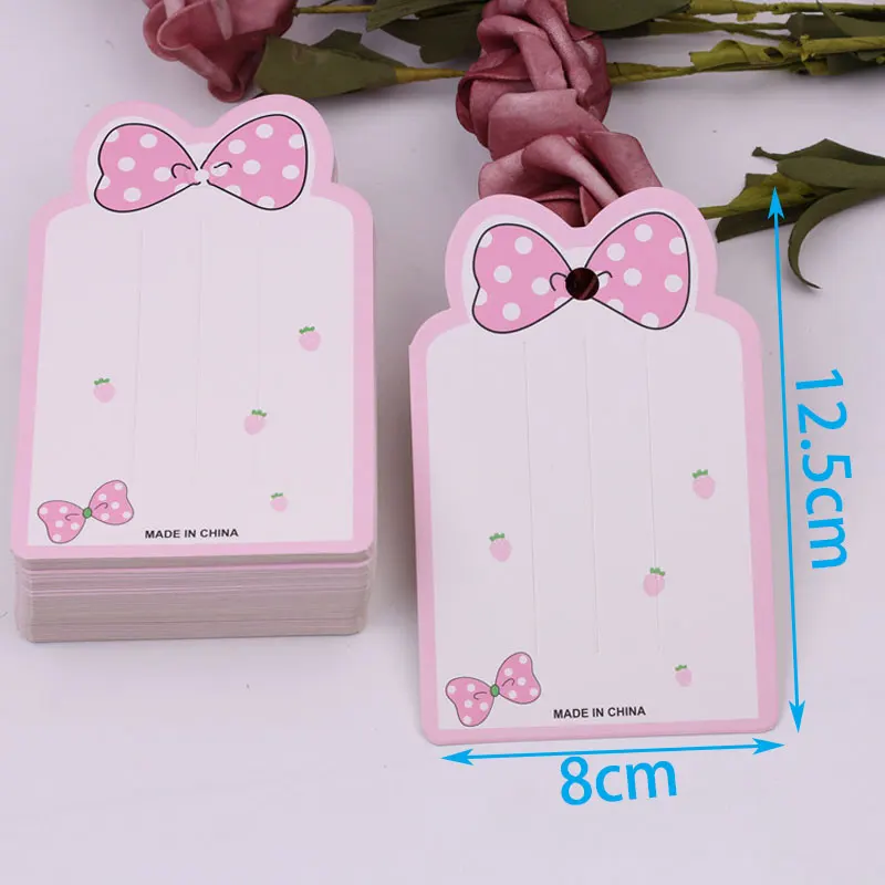 

Бумажные карты для заколок BERICHHA (50 шт.)