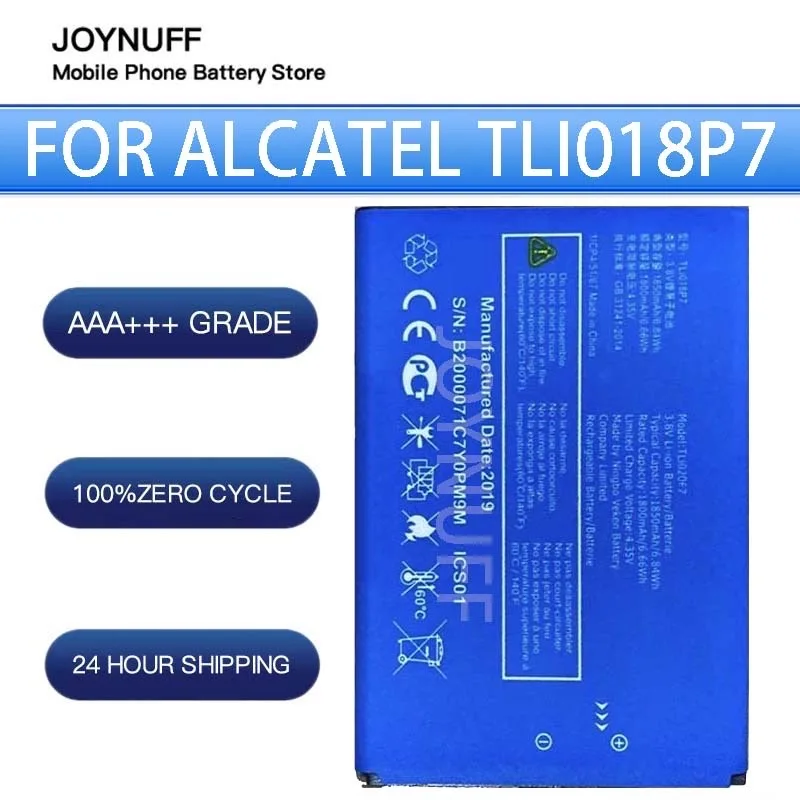 

New Battery High Quality 0 Cycles Compatible TLI018P7 For Alcatel One Touch Cell mobilePhone extraposition Replacement Batteries