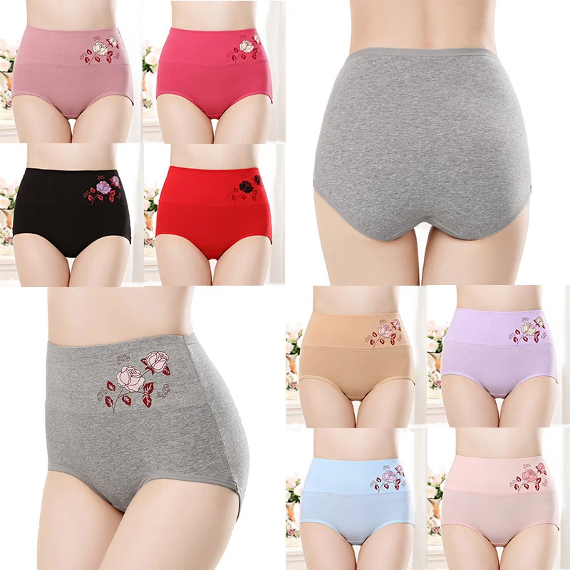 

Women Cotton Underwear Seamless Panties Sexy Panty Female Breathable Solid Color Underpants Girls' Lingerie Briefs L-XXL