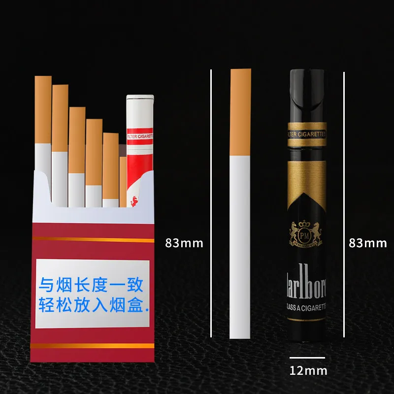 Фото Мини-зажигалка для сигарет с газовым колесиком, портативная карманная зажигалка, аксессуары для сигарет, подарки для мужчин и женщин №4