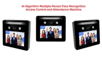 hid card cloud sdk biometric clock wifi employee facial attendance face recognition time recorder
