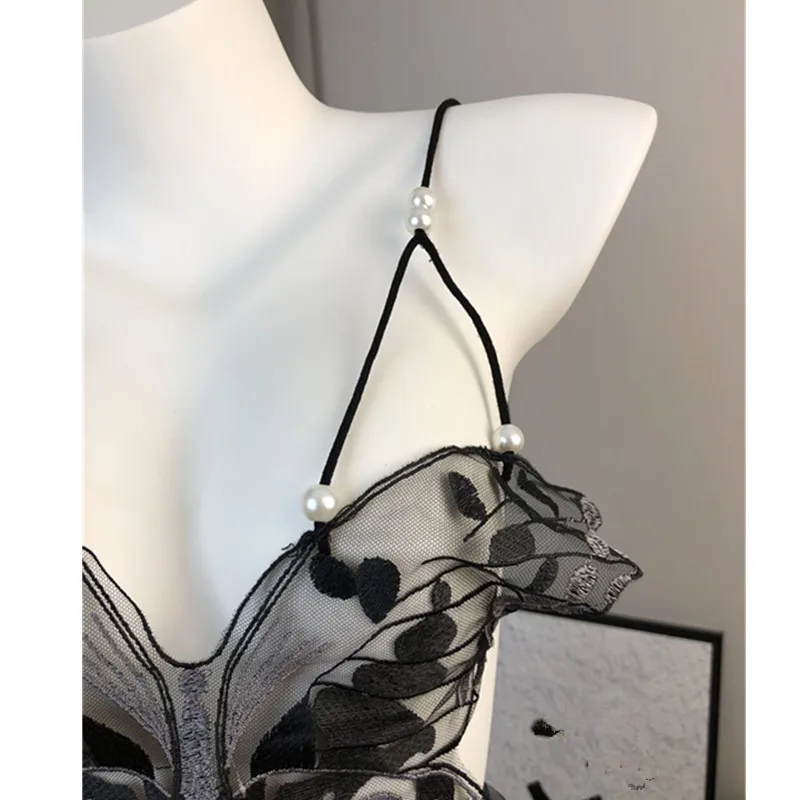 Женские топы готические майки майка в стиле панк топ с бантом на бретелях