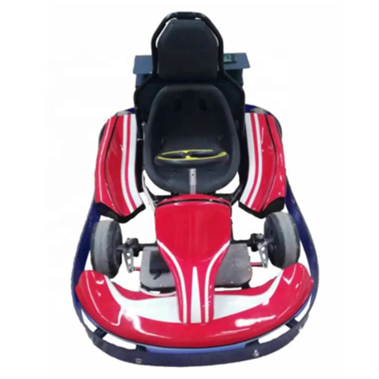 

Gokart Kids Electric Cart Race Go-kart Single Seat Brush Motor Go Karting for Young Children