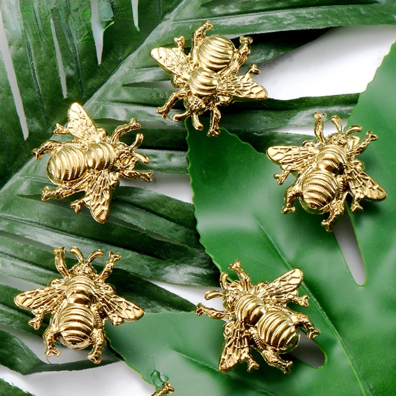 Ручка из 100% латуни для детской комнаты ручка шкафа в форме пчелы кухонной