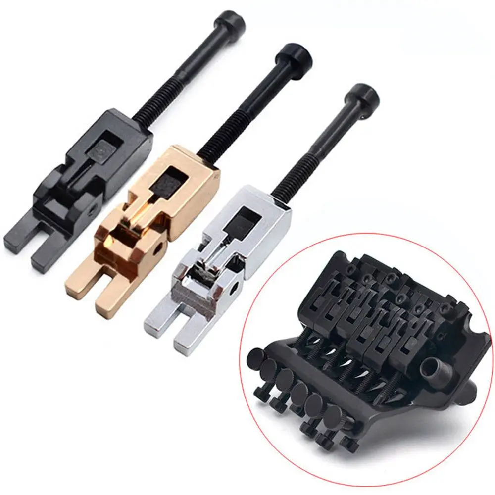 

6PCS Metal Retaining Clips Replacement Locked Guitar Tailpiece Tremolo Bridge String Saddle Double Locking Systyem