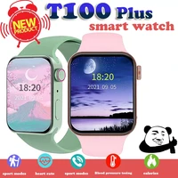 t100 plus smart watch bluetooth call watch7 multifunctional mens and womens fashion sports watch pk x7 t900 reloj inte