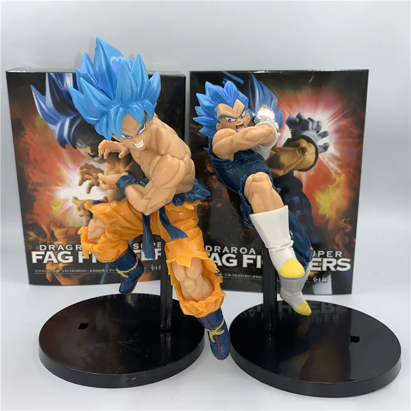 Фигурка из аниме Драконий жемчуг Z Goku Vegeta Super Saiyan экшн-фигурка ПВХ темно-синего