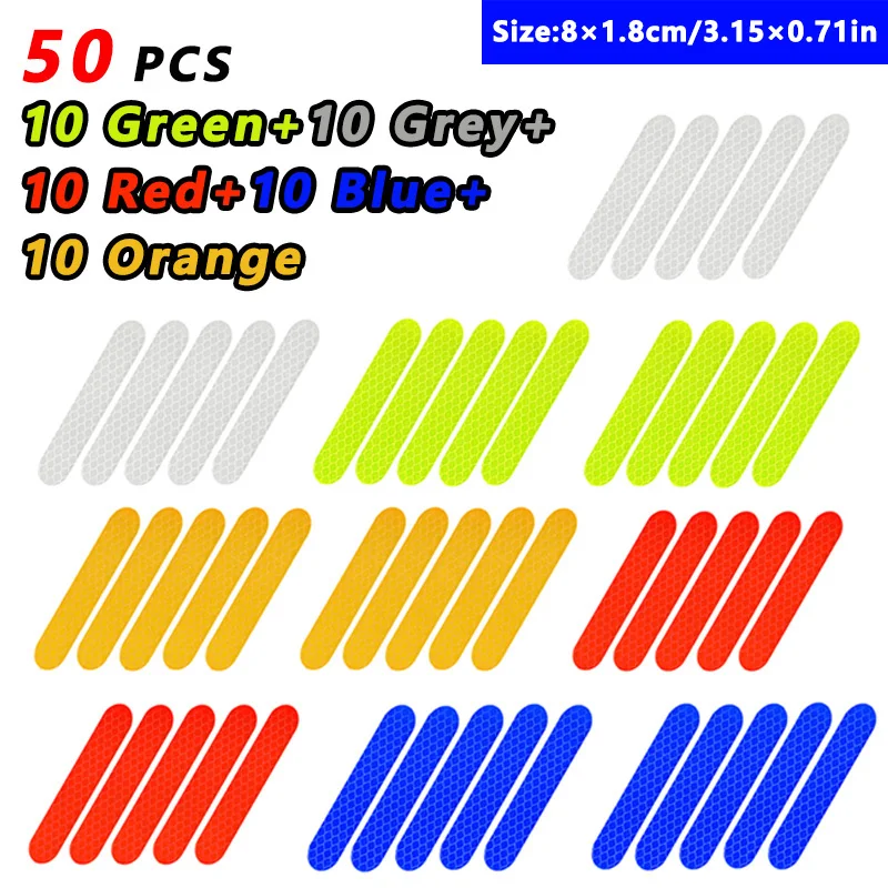 

Светоотражающие Полосы Для Автомобильных Дисков, Предупреждающие Наклейки, Сверхъяркая Светящаяся ПВХ-лента Для Дверей Автомо...