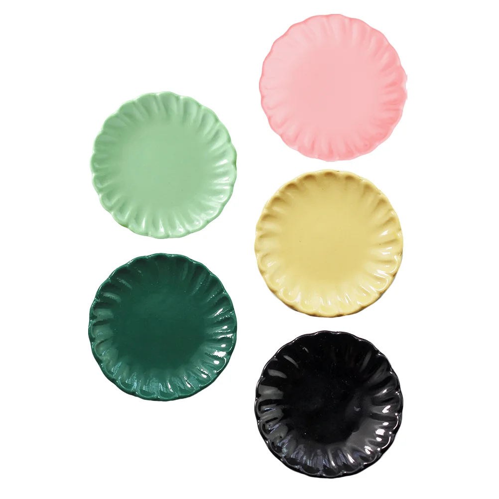 5 шт. мини-дом посуда для еды игровые кухонные аксессуары миниатюрная и столовая