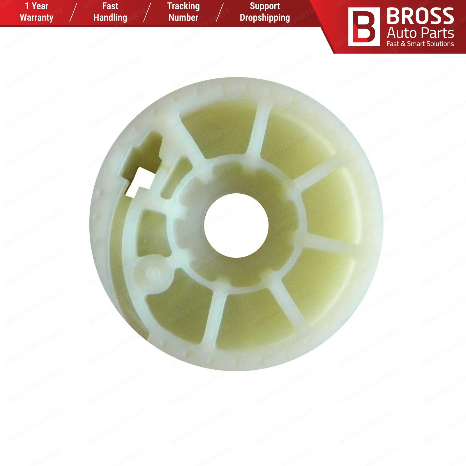 Bross Auto Parts BWR941 Electrical Power Window Regulator Wheel Front left Door for Opel Astra 2010 - On Ship From Turkey |