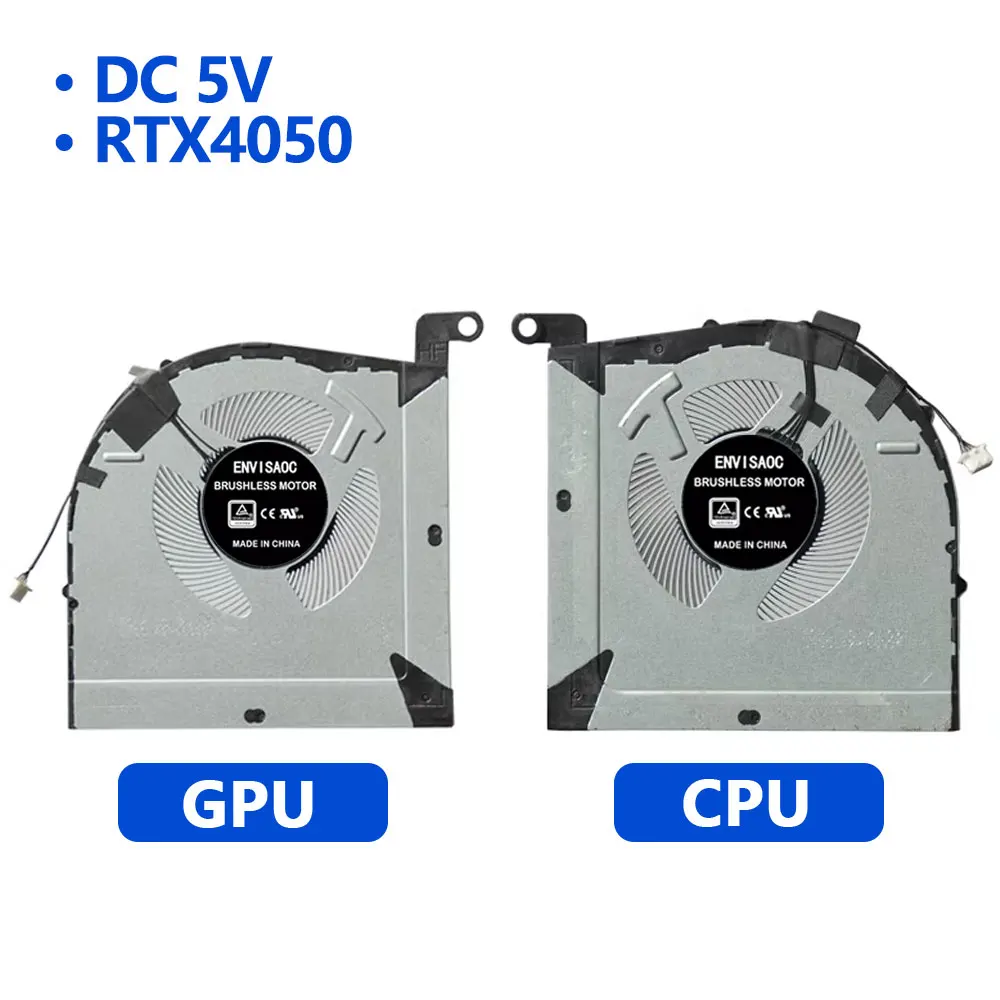 Фото Для Lenovo LOQ 15IRH8 15APH8 GeekPro G5000 IRH8 APH8 ноутбука, процессор, графический процессор, охлаждающий вентилятор, радиатор, вентилятор, кулер 5H40S20908 №3