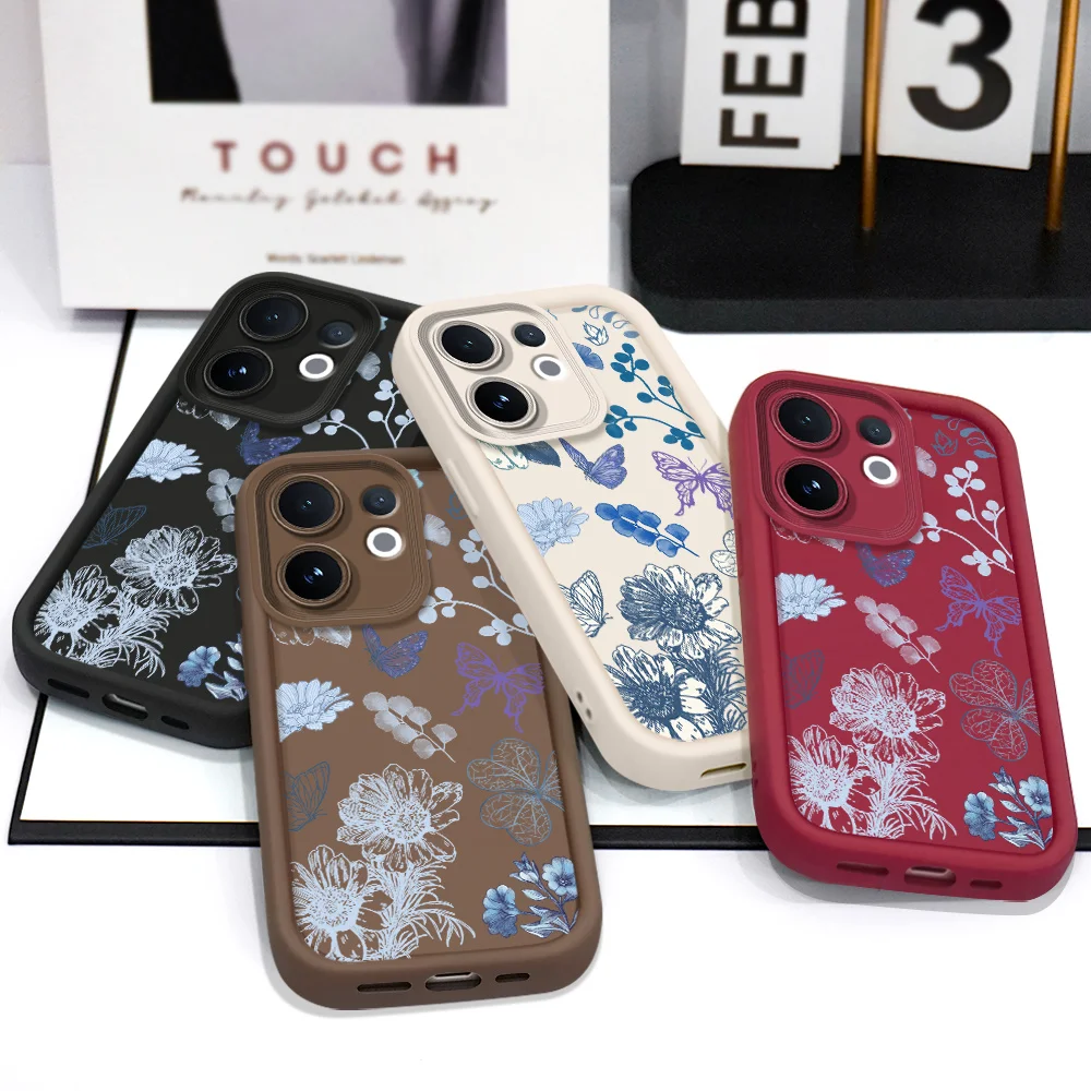 Фото Чехол для телефона Butterfly Dance для VIVO V60 V50 V40 Lite V30 V29 V29E V27 V27E V25 V25E V23 V23E Pro 4G 5G, мягкий чехол с рисунком лестницы №4