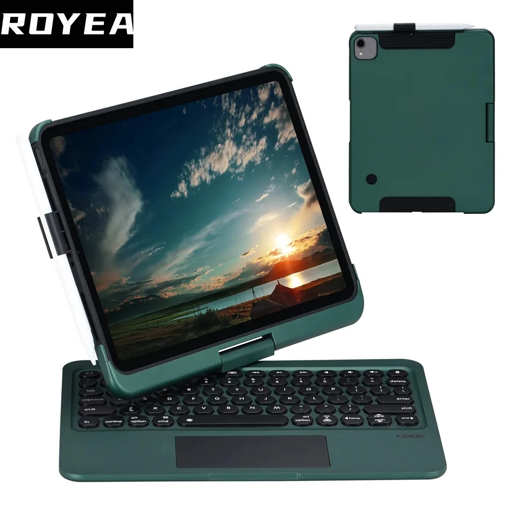 Magic Touchpad Keyboard Case for iPad 7th 8th 9th 10.2 Tablet Cover for iPad Air 2 3 4 5 9.7 10.9 Pro 11