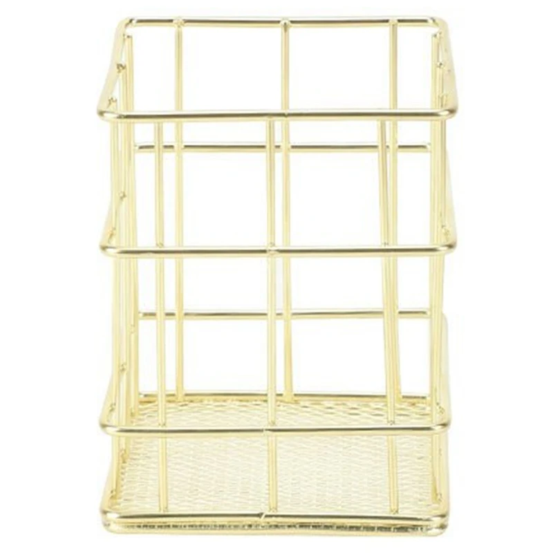 

Desktop Pen Holder, Makeup Brush Holder, Metal Wire Pen Cup Holder