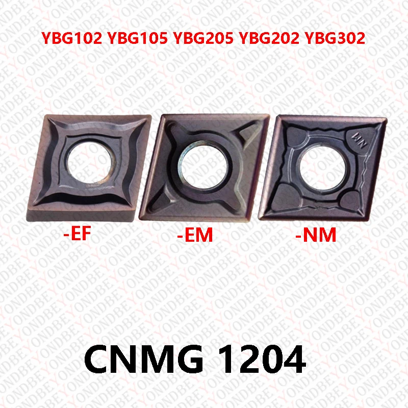 CNMG120404-EF CNMG120408-EM CNMG120412-NM YBG102 YBG202 YBG105 YBG205 YBG302 Токарный резец CNMG CNMG1204 Твердосплавные пластины 10шт CNMG120404-EF CNMG120408-EM CNMG120412-NM YBG102 YBG202 YBG105 YBG205 YBG302 Токарный резец CNMG CNMG1204 Твердосплавные пластины 10шт