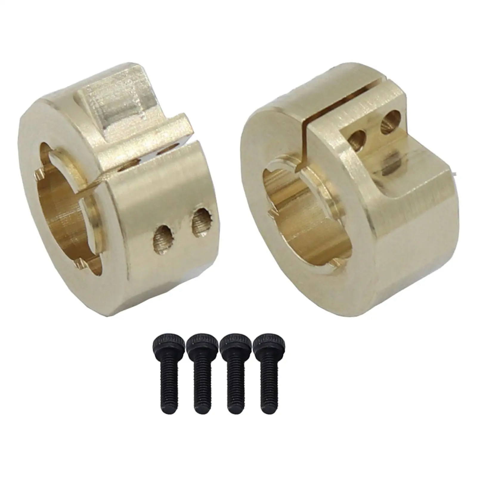 

2 шт. 1/18 RC автомобиль латунный противовес, RC транспортное средство задний мост балансировочный вес, RC строительный внедорожник