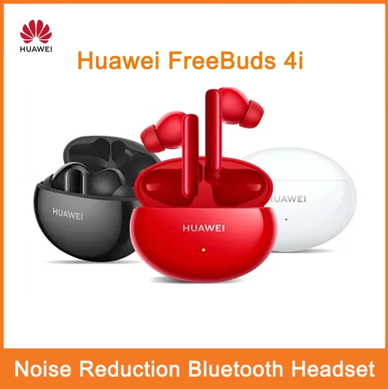 

Оригинальная беспроводная гарнитура Huawei Freebuds 4i TWS Bluetooth 5,2, качественный звук, шумоподавление, Bluetooth-гарнитура