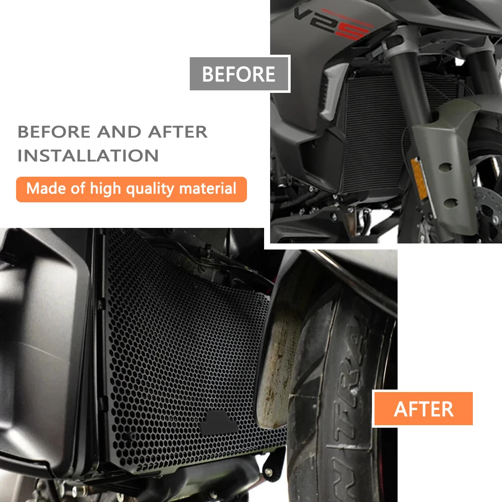 Фото Для Multistrada V2/S 2025-новая решетка радиатора мотоцикла, защитная решетка, защитная сетка, аксессуары №5