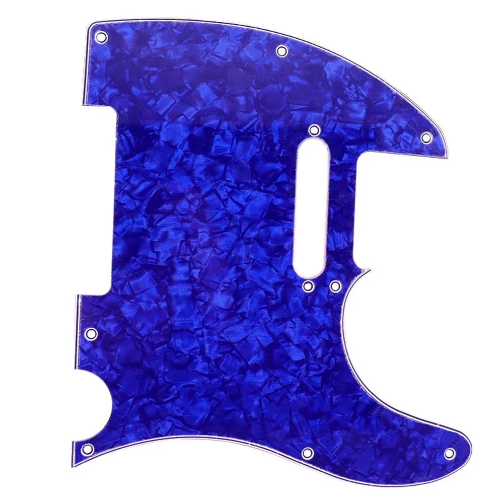 8 Hole Single Coil Bridge TL Style Electric Guitar Pick Guard Scratch Plate 6 Colors Anti-scratch Guitar Accessories enlarge