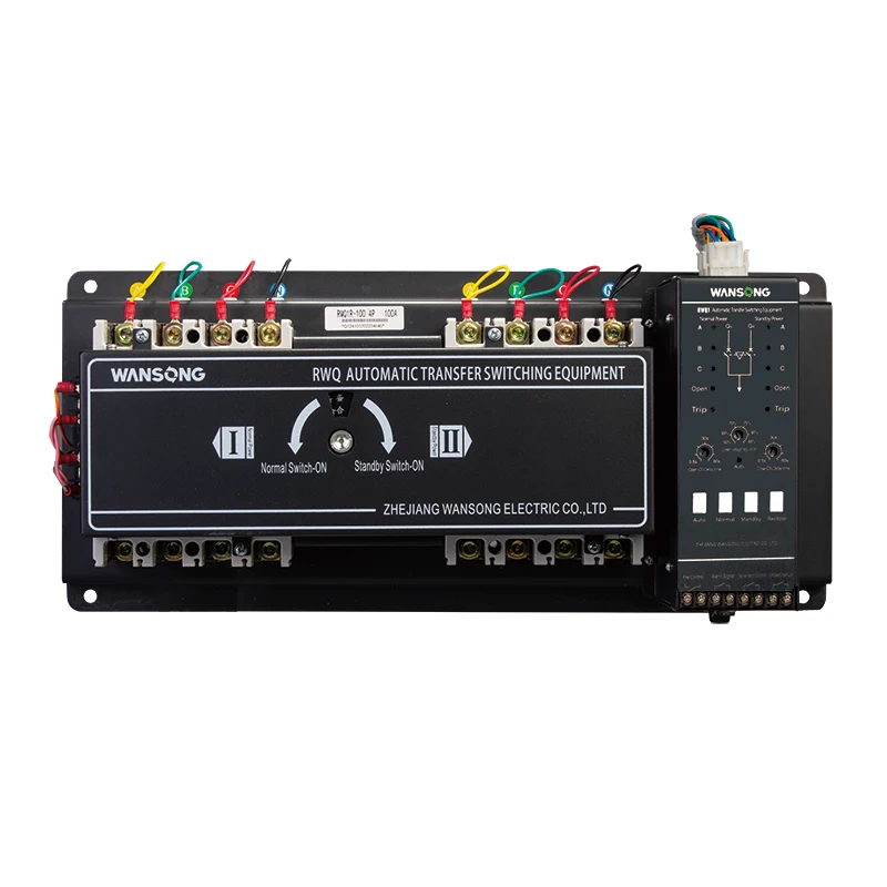Интеллектуальный контроллер ATS тип 3P 100–800 А автоматический резервный