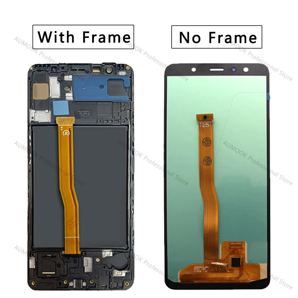 Новый протестированный ЖК-дисплей для Samsung A7 2018 дисплей SM-A750F A750G дигитайзер