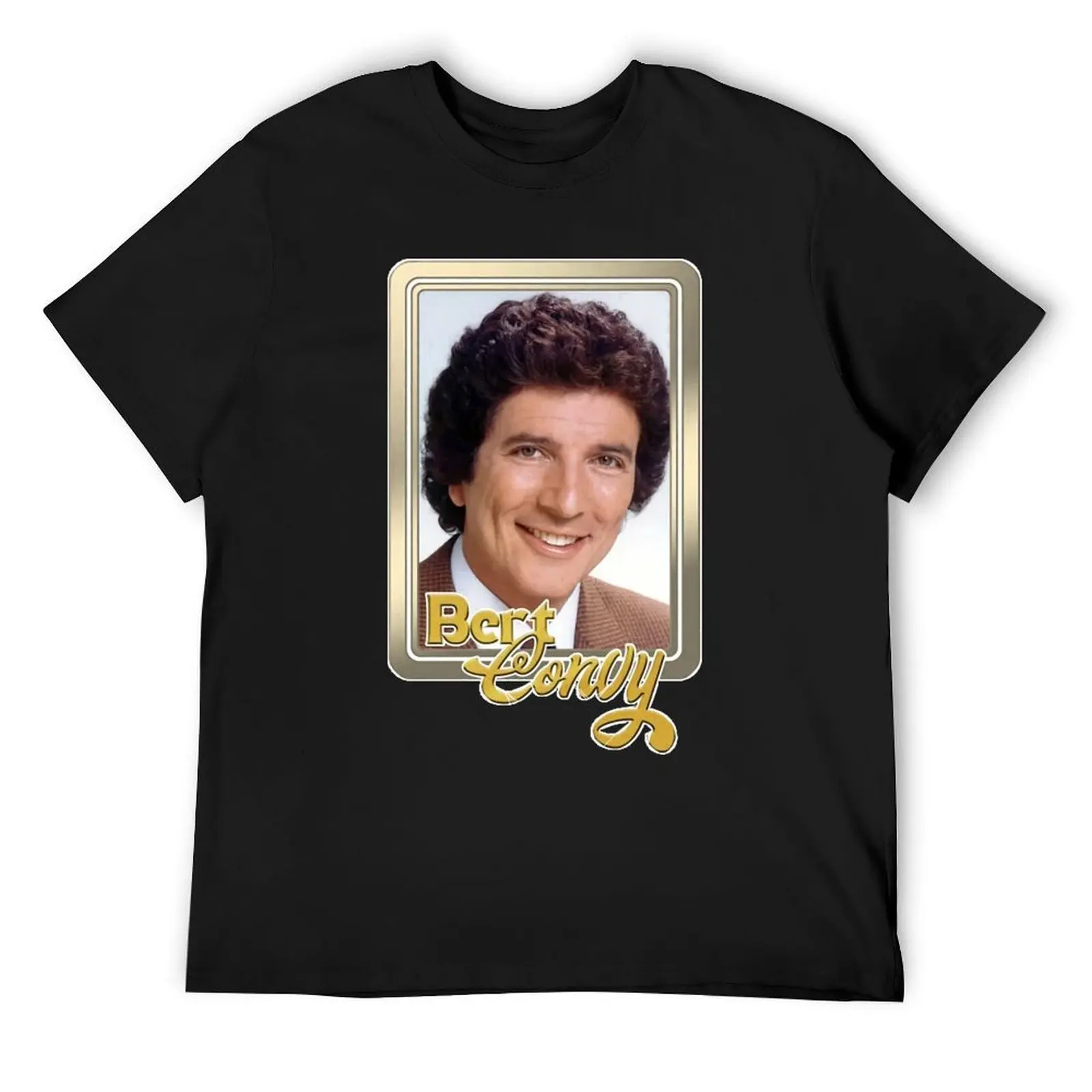 Футболка Bert Convy с графикой новое издание винтажная футболка рисунком для