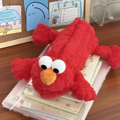 KOQZM Красный плюшевый пенал