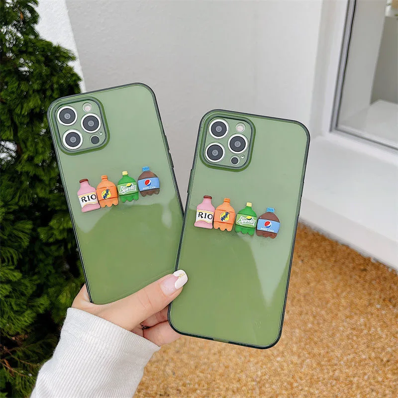 

Трехмерный напиток iphone 8 чехол для телефона персонализированный xsmaxcreative Photo frame 6S/7plus для женщин и женщин-12proLens все в комплекте