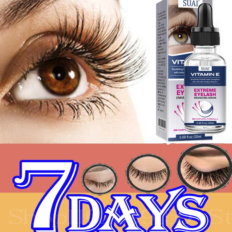 

Effective Eyelash Growth Serum Lash Lifting Lengthening Fuller Thicker Lashes Care Essence Eyebrows Enhancer Nourishing Products