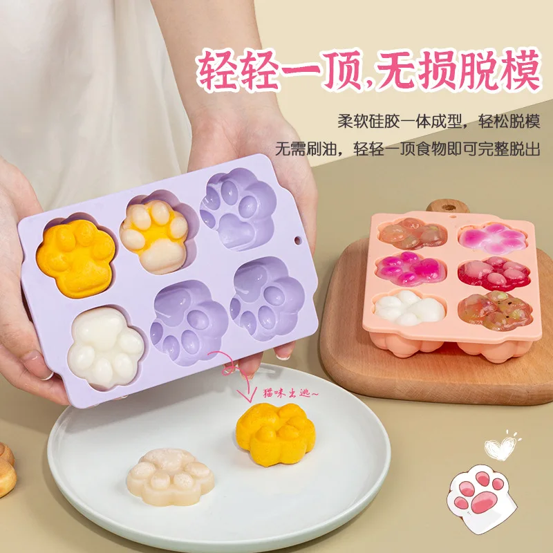 Мультяшная анимация форма для еды милая Пищевая силиконовая детская пищевая
