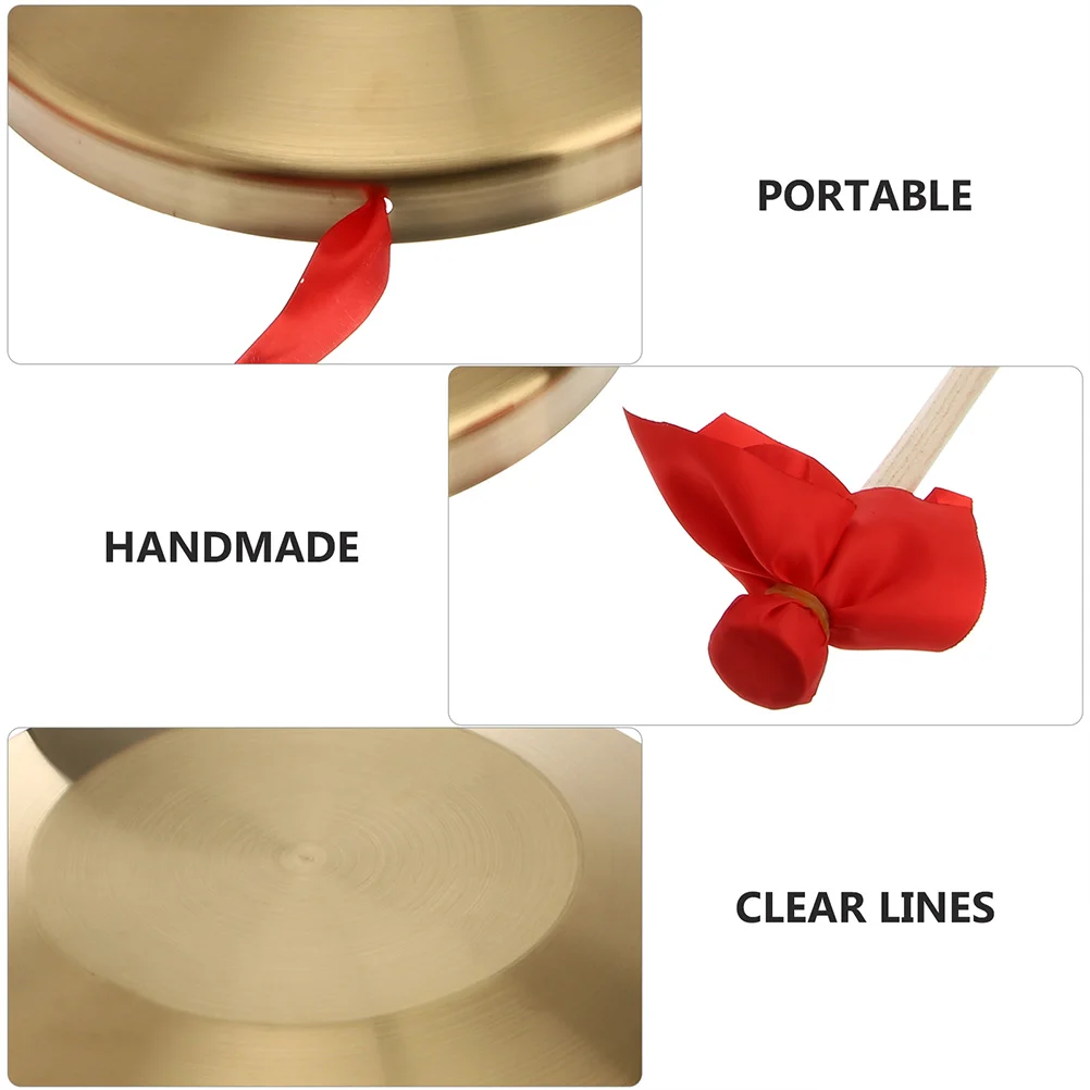 Детская игрушечная тарелка Hammer Gong и медный стальной сплав китайские маленькие