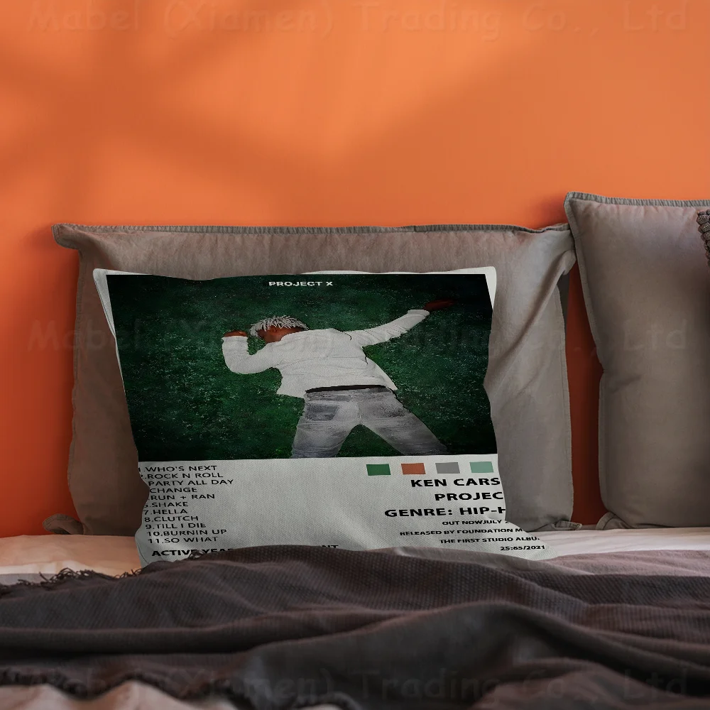 Чехол для подушки MINISO Рэпер Кен Карсон Великий Хаос