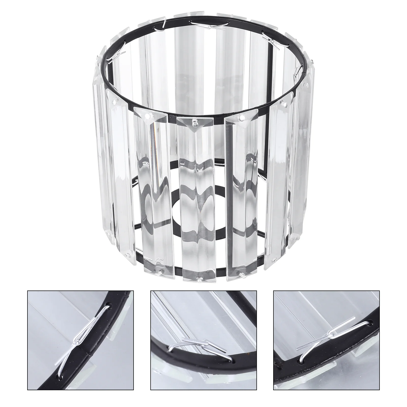 

Lamp Shade Floor Lamp Shade for Chandelier Pendant Lighting Fixture Black