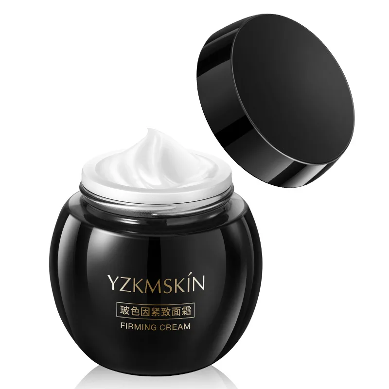 Черный бандажный укрепляющий крем для лица размазывания с фотолиниями