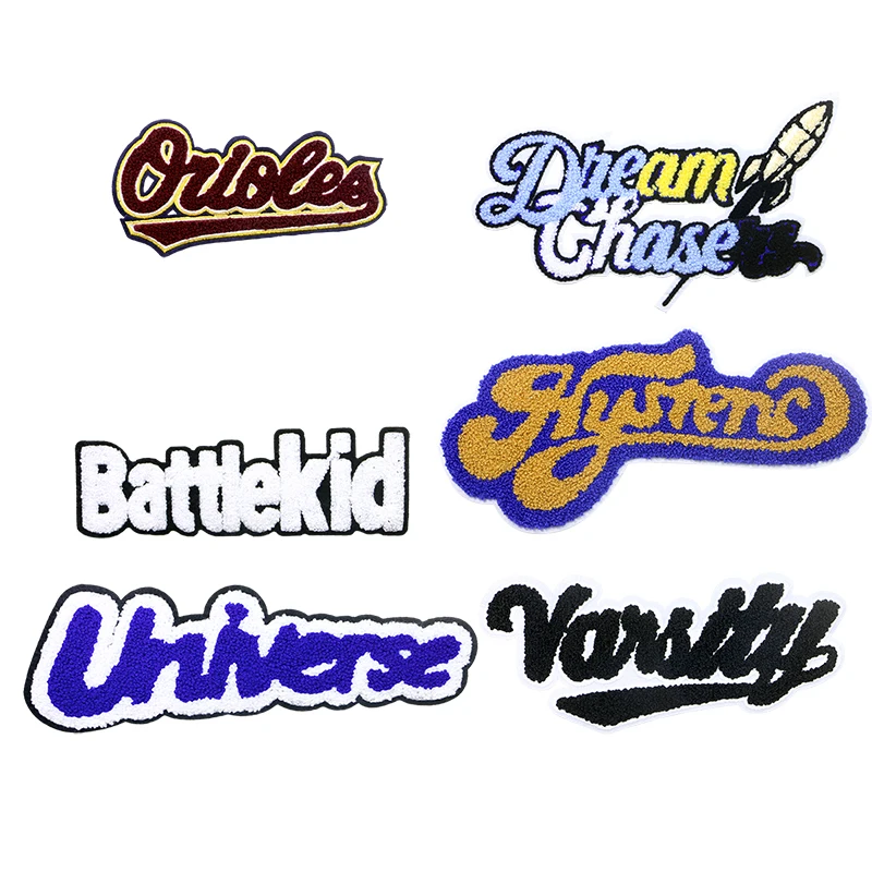 Embroidery Applique Patches For Clothing Diy Iron On Patch On The Stickers