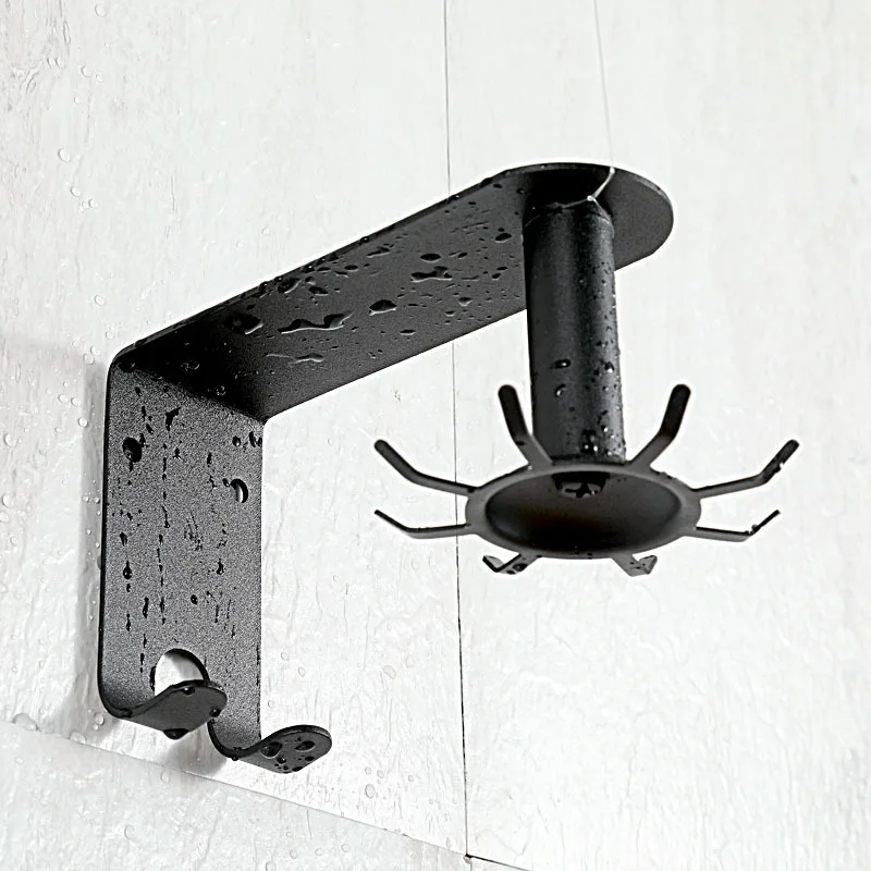 

Стойка для кухонной утвари, многофункциональный вращающийся настенный крючок из нержавеющей стали, подвесной органайзер для специй, средство для хранения