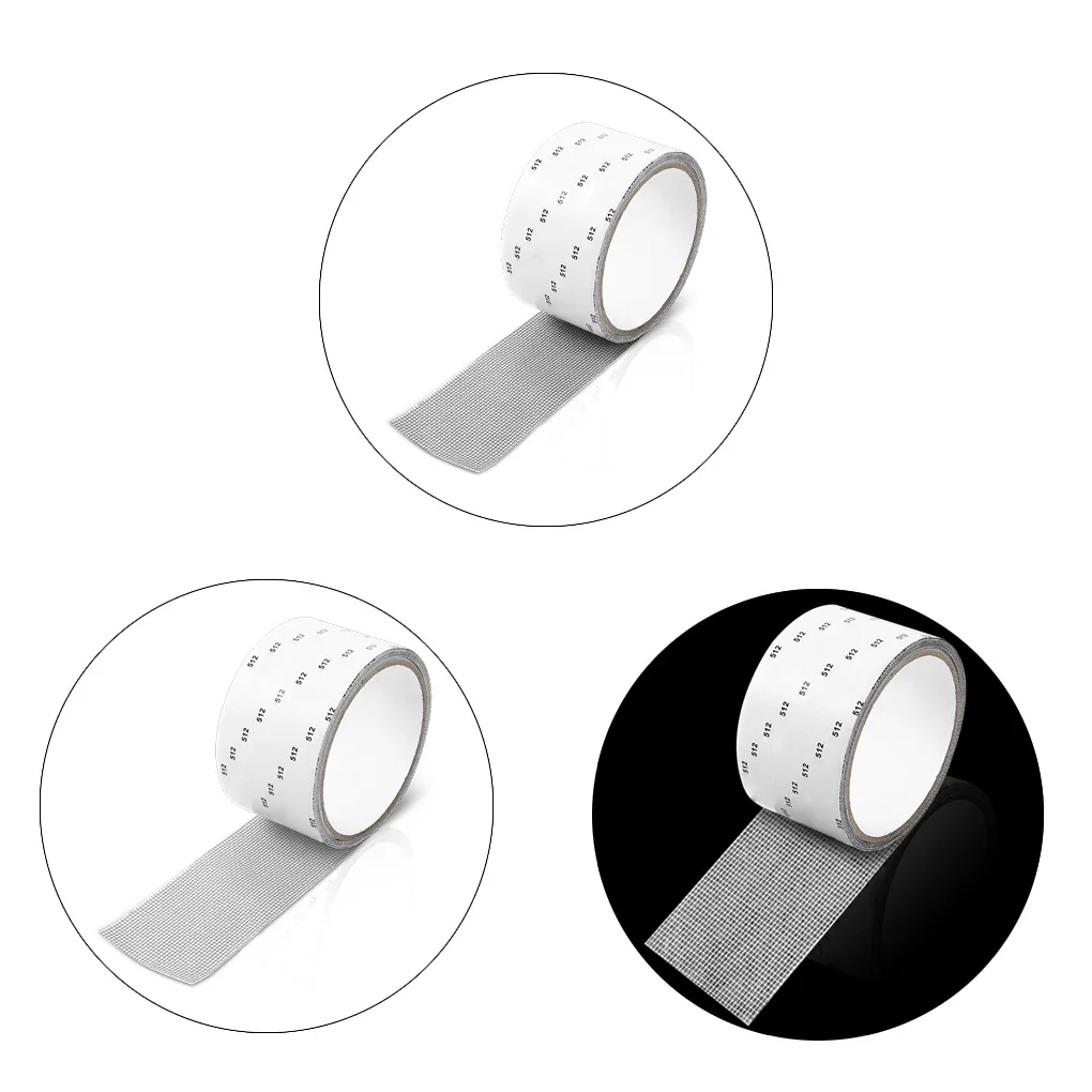 

Screen Repair Tape Window Door Waterproof Patch Self-adhesive Strong Fix Anti-Insect Door Mosquito Net Mesh Broken Holes Repair