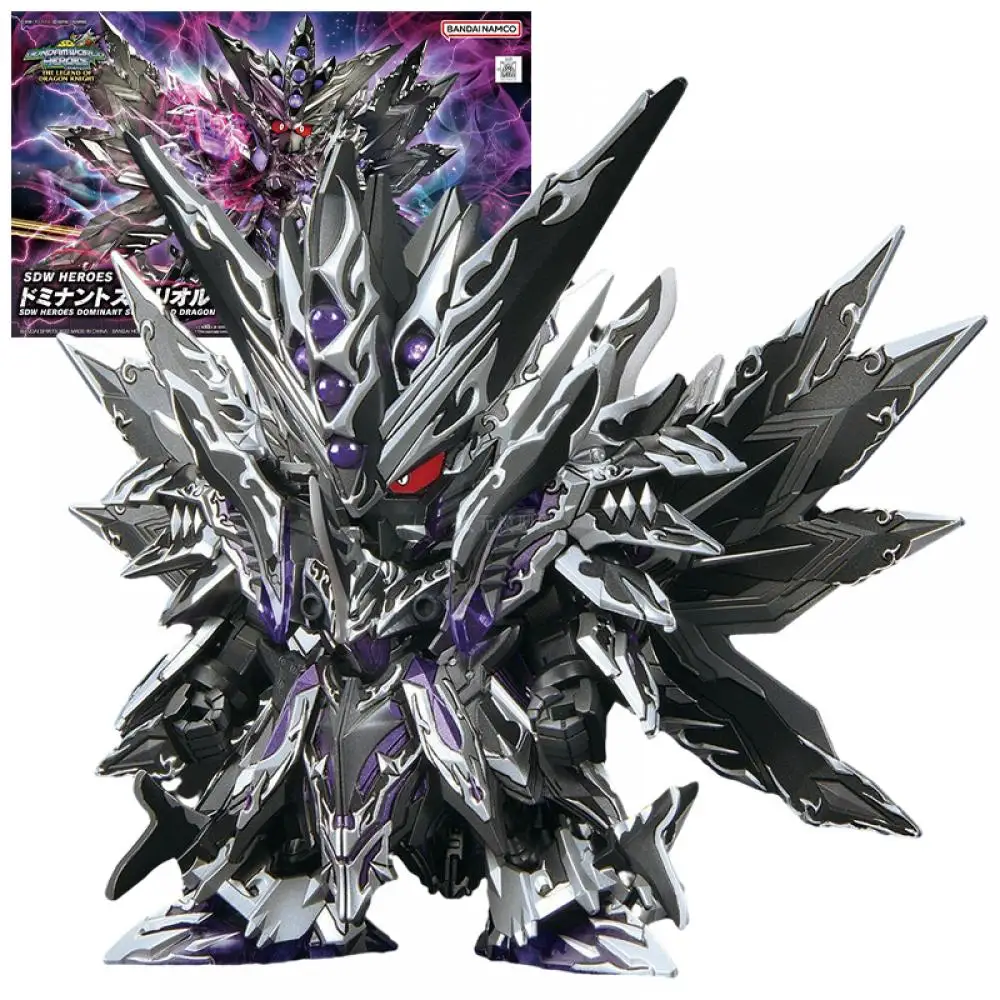 

Bandai BB SDW Heroes Dominant Superior D Dragon Assembling Model Figure Collect Construction Toys Ornaments Anime Holiday Gifts