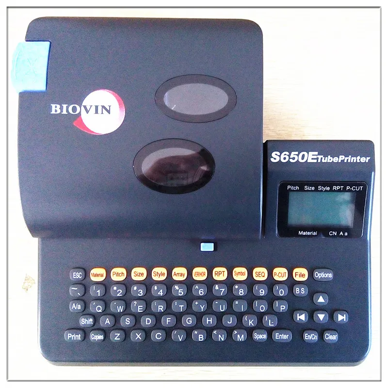 

BIOVIN S650 Tube Printer S700E Pc connection wire marker ferrule printing machine,electronic lettering machine,Cable ID printer